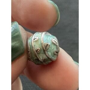 retired Pandora Blue Vines charm ALE 925 Sterling Silver